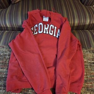 Champion Red Athletic Hoodie